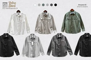 Áo Sơ Mi Túi Hộp Vintage - ảnh 3