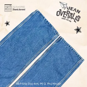 Quần Yến Jeans Nam Cao Cấp Ảnh Thật Phong Cách Retro Form Cực Rộng - ảnh 7