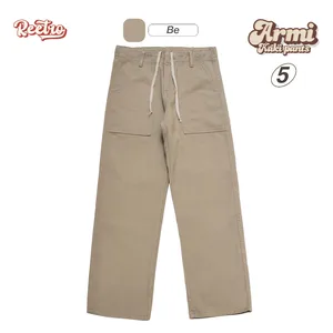 Quần Kaki Ống Rộng Unisex – Armi Pants màu Be