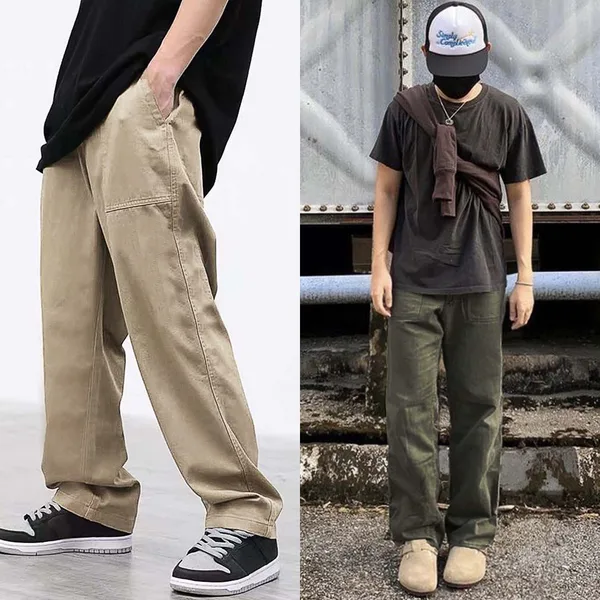 Quần Kaki Ống Rộng Unisex – Armi Pants