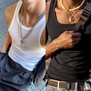 Áo Ba Lỗ Thun Gân Tank Top - ảnh 2