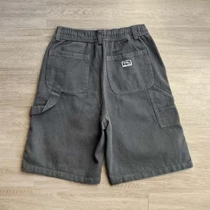 Quần Short Kaki Lửng Reetro Carpenter Unisex màu Xám