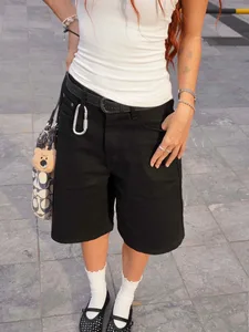Quần Short Jeans Ống Rộng Reetro Sky Unisex - ảnh 3