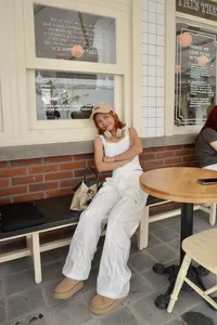 Quần Dù Ống Suông Sunday Lưng Thun - ảnh 6