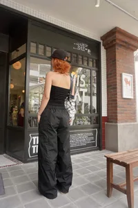 Quần Dù Ống Suông Sunday Lưng Thun - ảnh 7