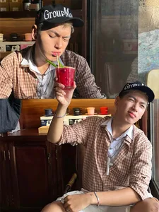 Áo Sơ Mi Kẻ Caro Dài Tay Reetro Captain - ảnh 6
