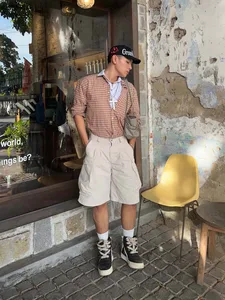 Áo Sơ Mi Kẻ Caro Dài Tay Reetro Captain - ảnh 2