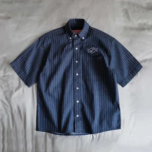 Áo Sơ Mi Osaka Basic Reetro Denim Tay Ngắn - ảnh 6